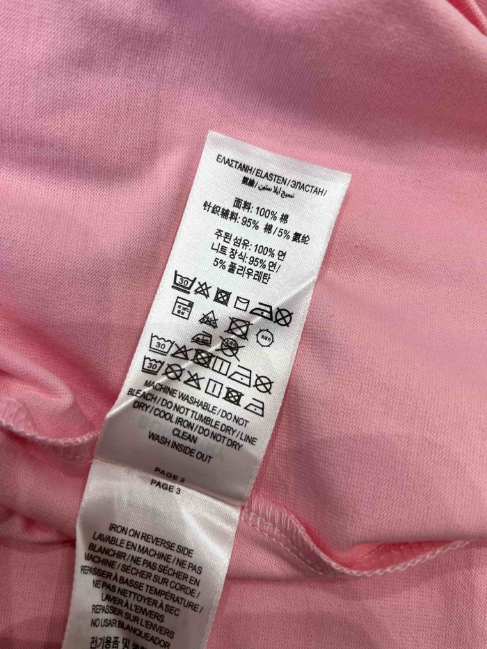 1:1 quality version Burberry Logo Print Cotton Crew Neck T-Shirt 4 colors 29105671