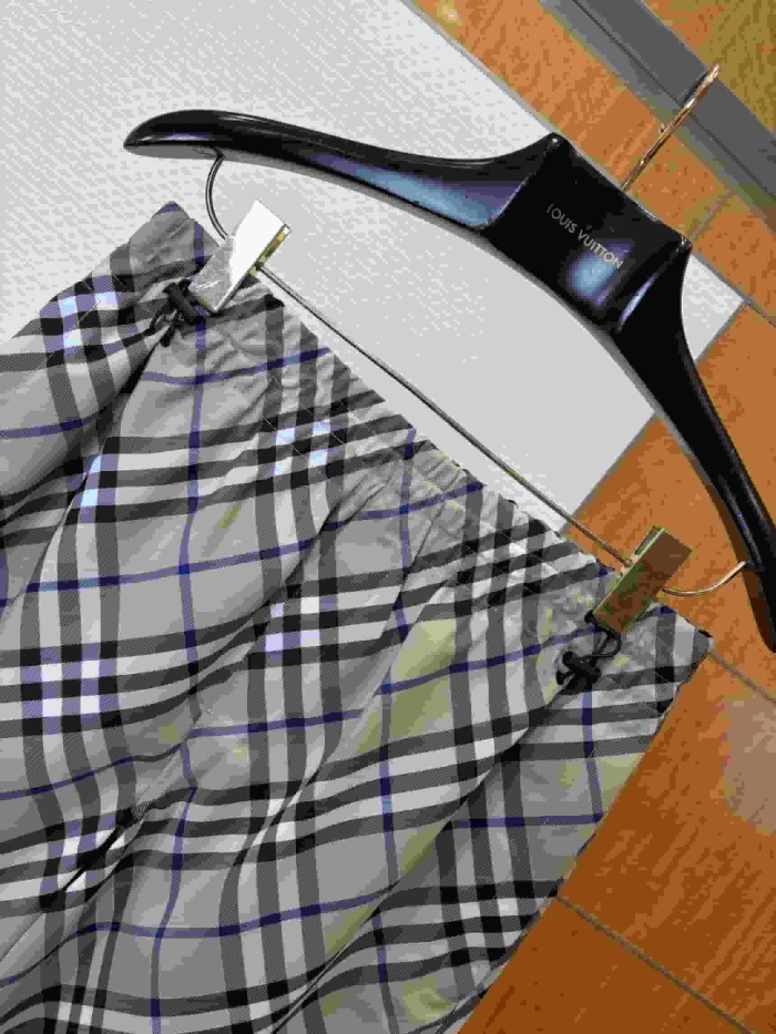 1:1 quality version Classic Check Drawstring Quick Dry Swim Shorts 3 colors 29105540