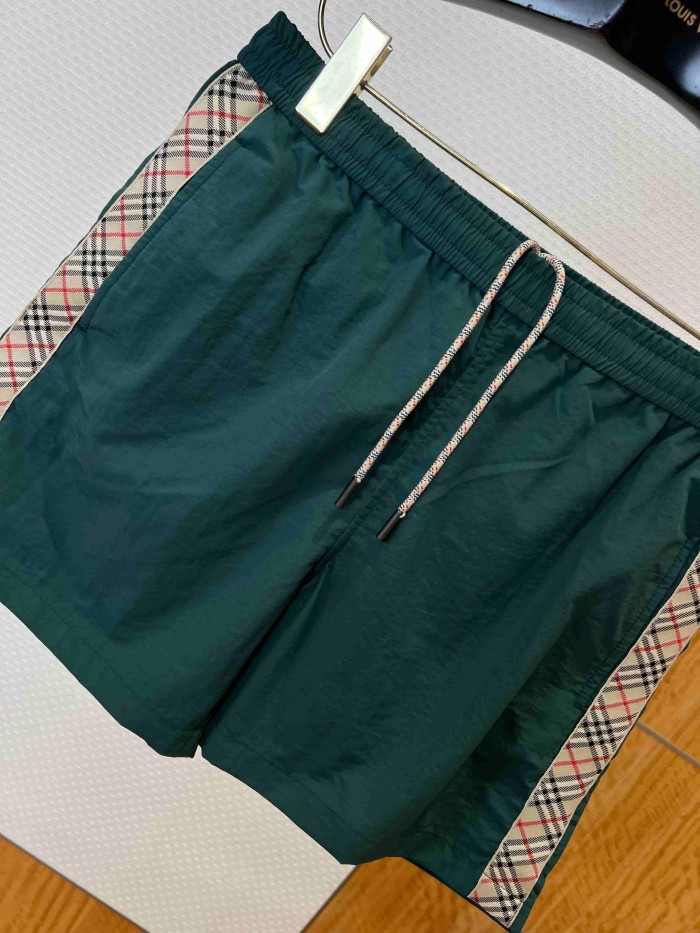 1:1 quality version Classic Plaid Trim Quick Dry Casual Shorts 5 colors 29105431