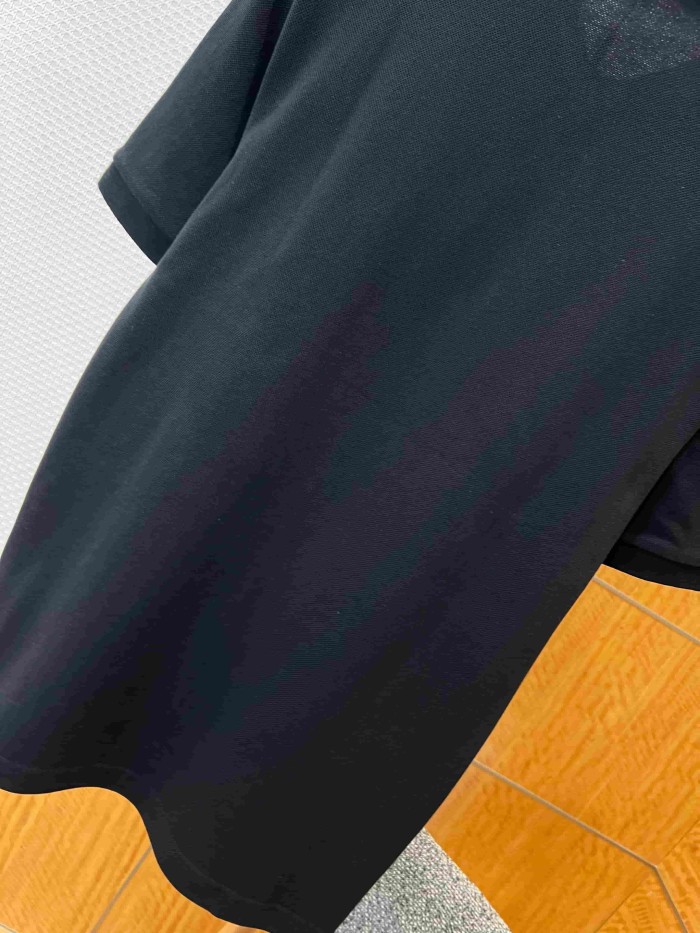 1:1 quality version Embroidered Equestrian Knight Logo Pique Polo Shirt 2 colors 29105698