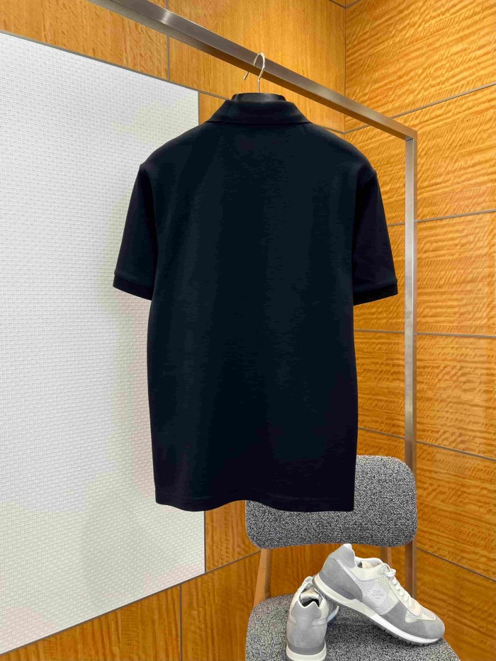 1:1 quality version Embroidered Equestrian Knight Logo Pique Polo Shirt 2 colors 29105698