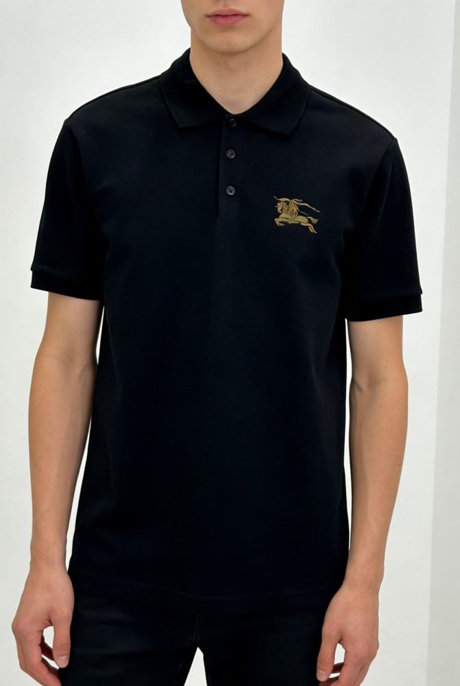 1:1 quality version Embroidered Equestrian Knight Logo Pique Polo Shirt 2 colors 29105698