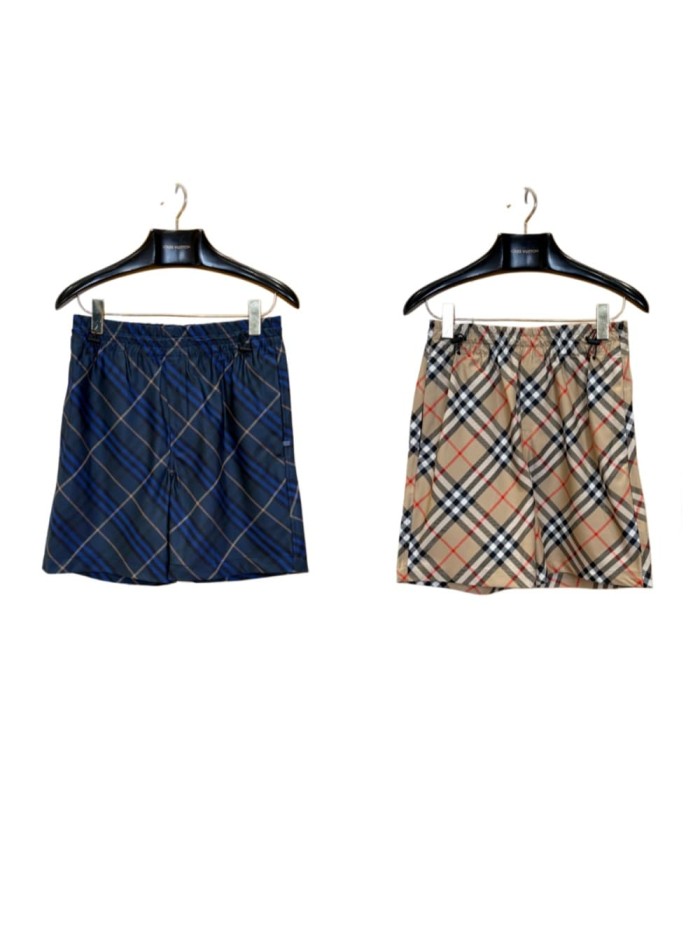 1:1 quality version Classic Check Drawstring Quick Dry Swim Shorts 3 colors 29105540