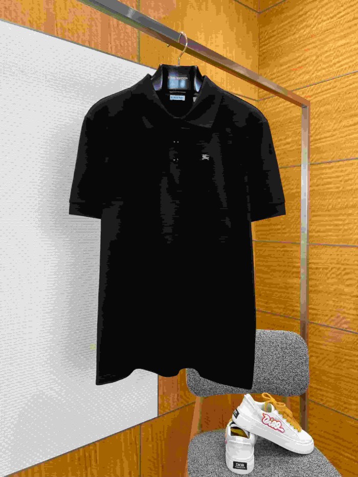 1:1 quality version Classic Knight Embroidered Short Sleeve Polo Shirt 2 colors 29105384
