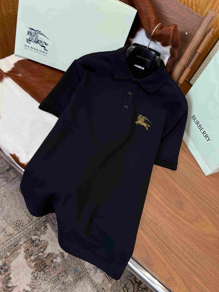 1:1 quality version Embroidered Equestrian Knight Logo Pique Polo Shirt 2 colors 29105698