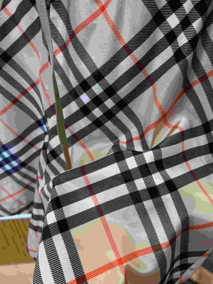 1:1 quality version Iconic Check Elastic Waist Drawstring Casual Shorts 29105510