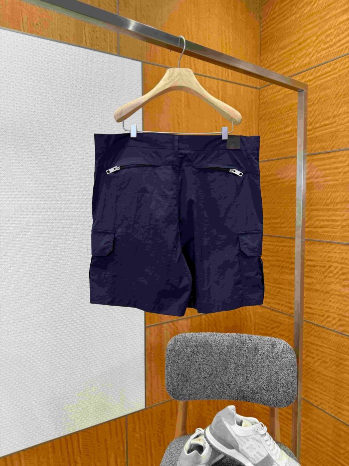 1:1 quality version Letter Embroidery Lightweight Breathable Cargo Shorts 29106622