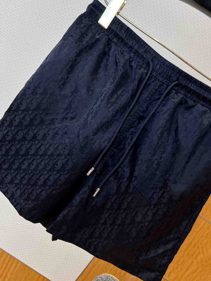 1:1 quality version All Over Subtle Print Quick Dry Breathable Drawstring Casual Shorts 29106710