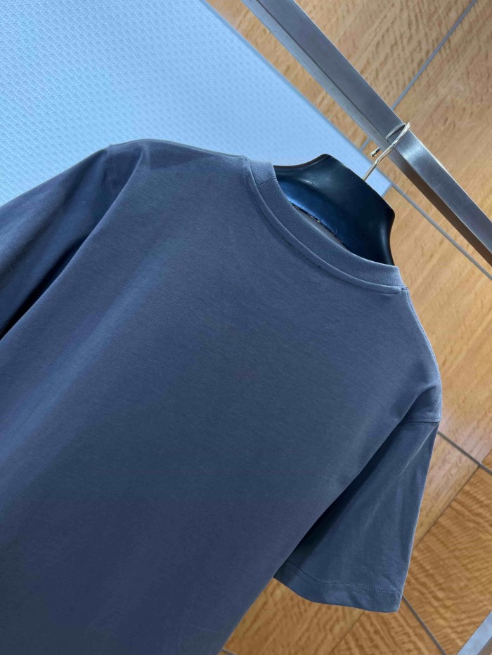 1:1 quality version Luxury Feel Embroidered Combed Cotton Daily T-Shirt 4 colors 29106520