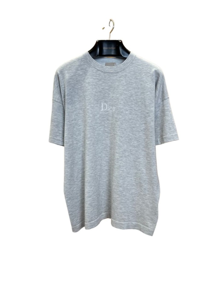 1:1 quality version Minimalist Subtle Jacquard Logo Crew Neck T-shirt 29106609