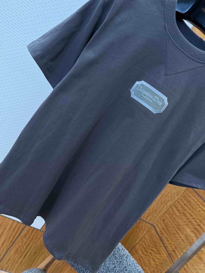 1:1 quality version Luxury Feel Embroidered Combed Cotton Daily T-Shirt 4 colors 29106520