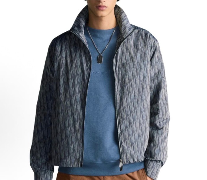 1:1 quality version Classic Allover Jacquard Lightweight Breathable Jacket 29106833