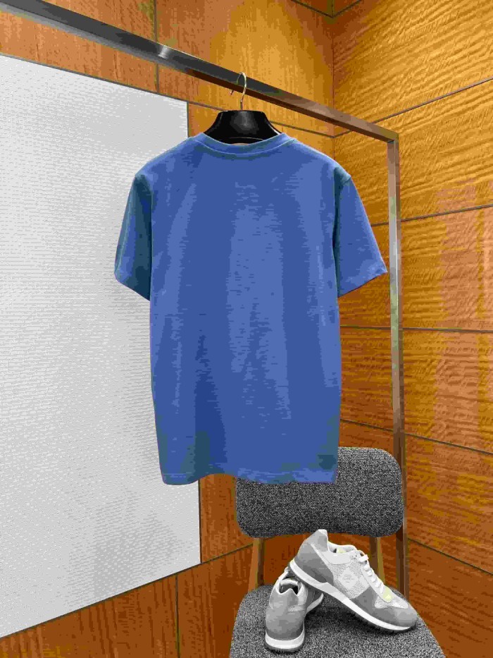 1:1 quality version Luxury Feel Embroidered Combed Cotton Daily T-Shirt 4 colors 29106520