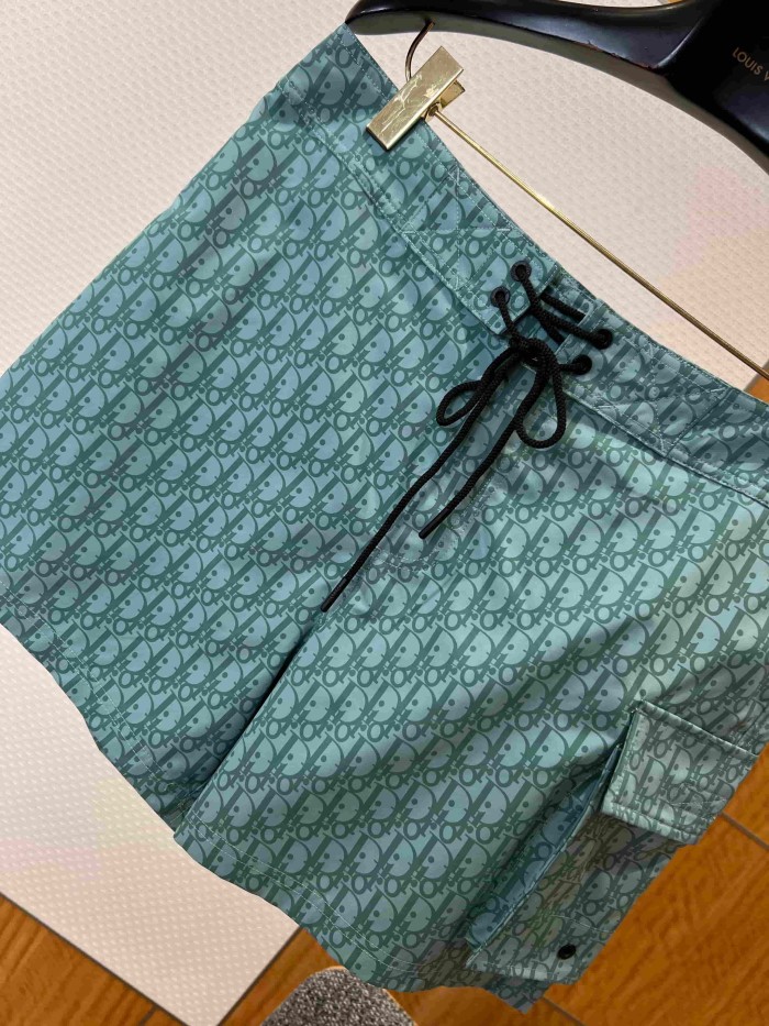 1:1 quality version All Over Monogram Print Drawstring Lightweight Quick Dry Casual Shorts 2 colors 29106742