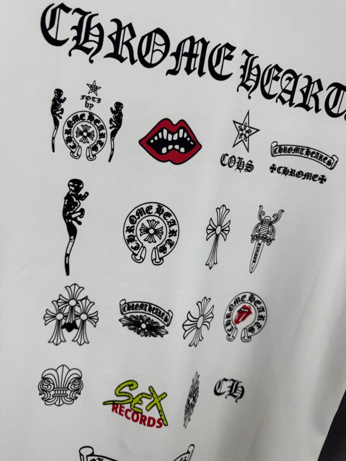 1:1 quality version The horse hoof Sanskrit cross is fully imprinted T-Shirt 2 colors 29106398