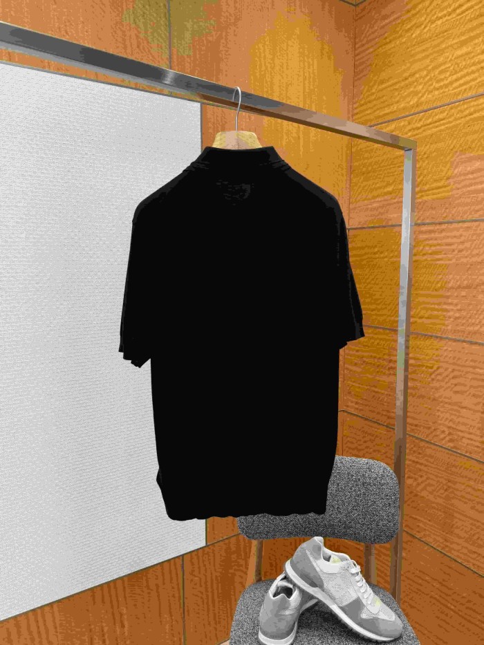 1:1 quality version Classic Embroidery 100% Cotton Knit Polo Shirt 2 colors 29106794