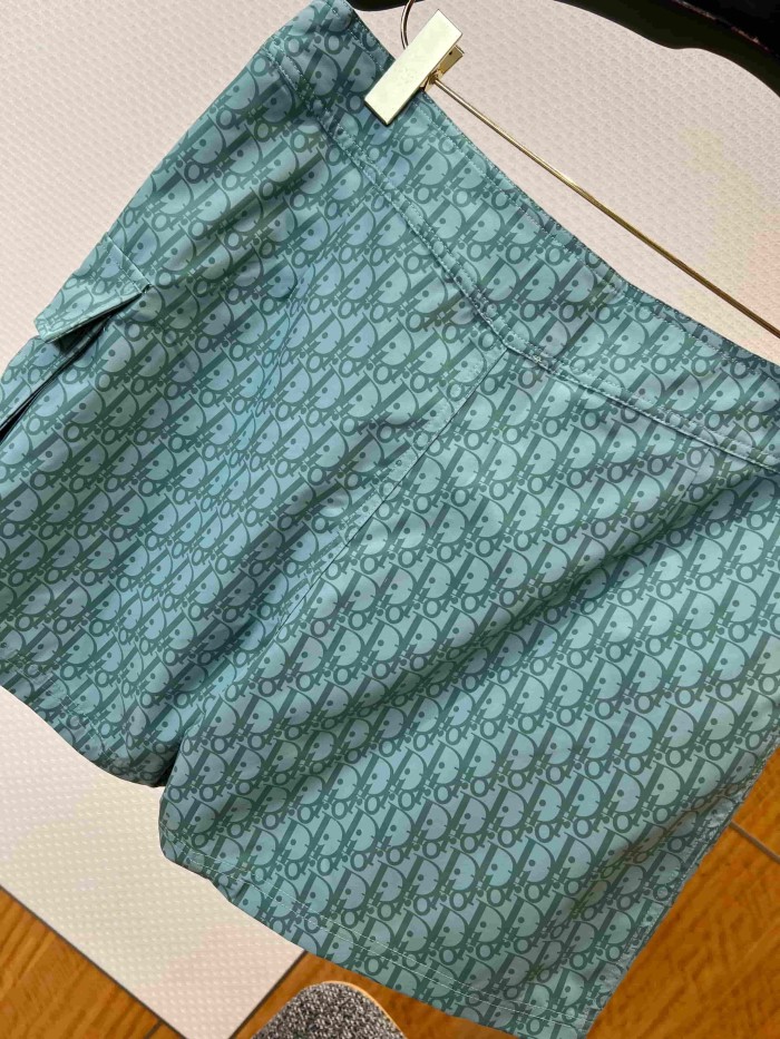 1:1 quality version All Over Monogram Print Drawstring Lightweight Quick Dry Casual Shorts 2 colors 29106742