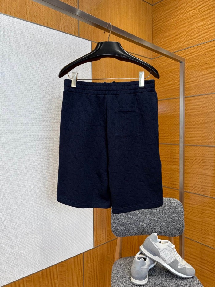 1:1 quality version 3D Embossed Jacquard Light Luxury Casual Shorts 2 colors 29106823