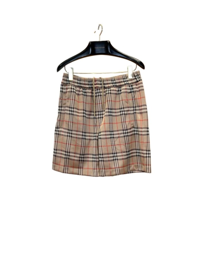 1:1 quality version Classic Check Drawstring Cargo Shorts 29106322