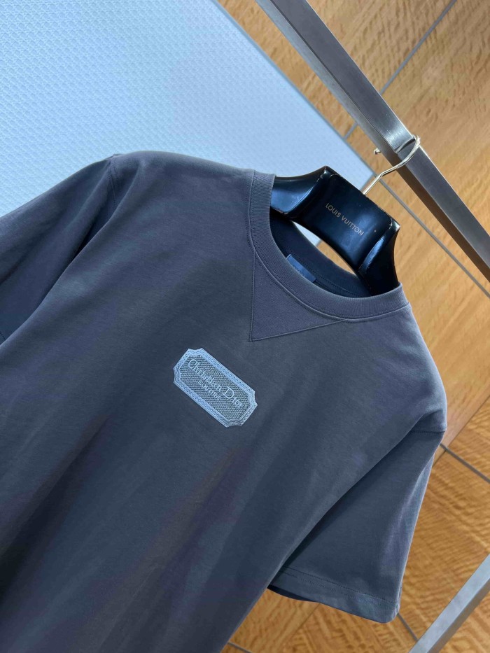 1:1 quality version Luxury Feel Embroidered Combed Cotton Daily T-Shirt 4 colors 29106520