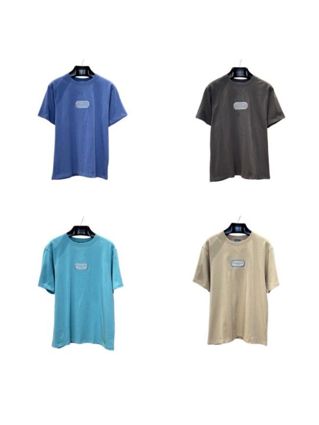 1:1 quality version Luxury Feel Embroidered Combed Cotton Daily T-Shirt 4 colors 29106520
