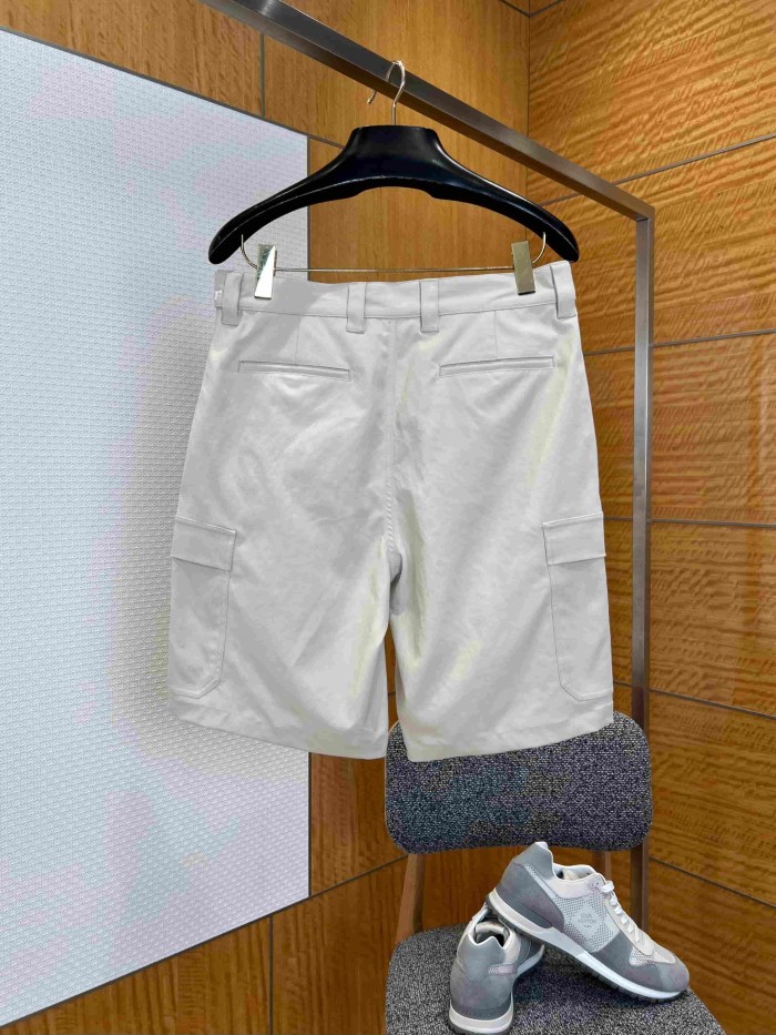 1:1 quality version Letter Embroidered Cargo Casual Straight-Fit Five-Point Shorts 2 colors 29107462