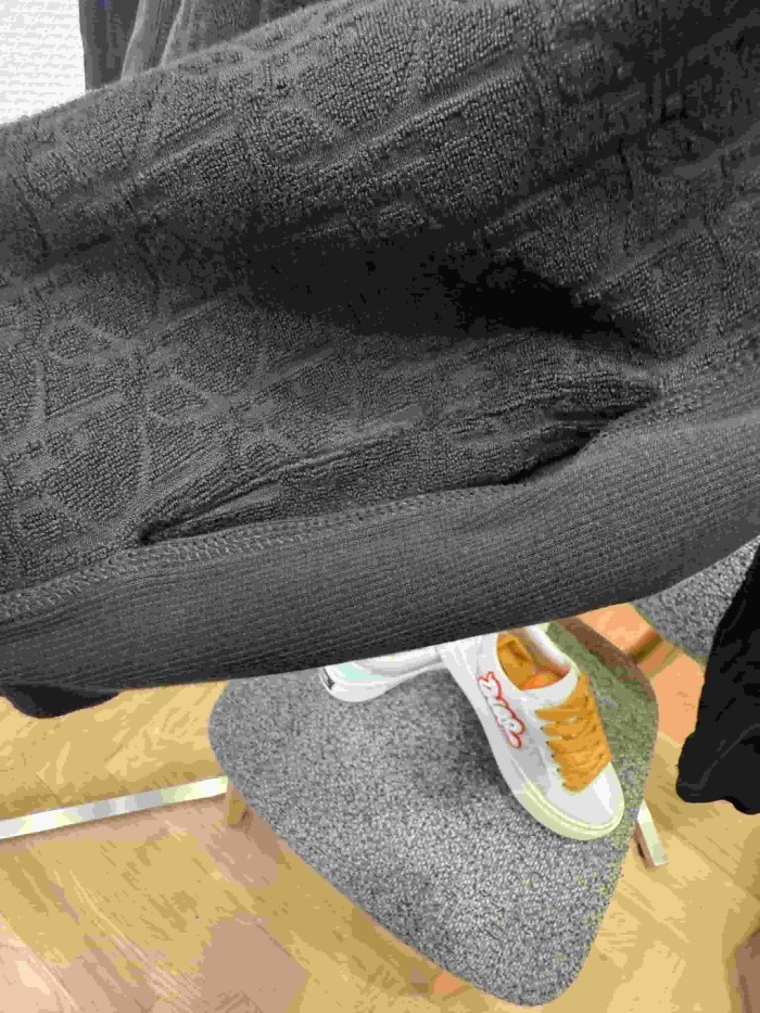 1:1 quality version All-over Jacquard Drawstring Hoodie 4 colors 29107707
