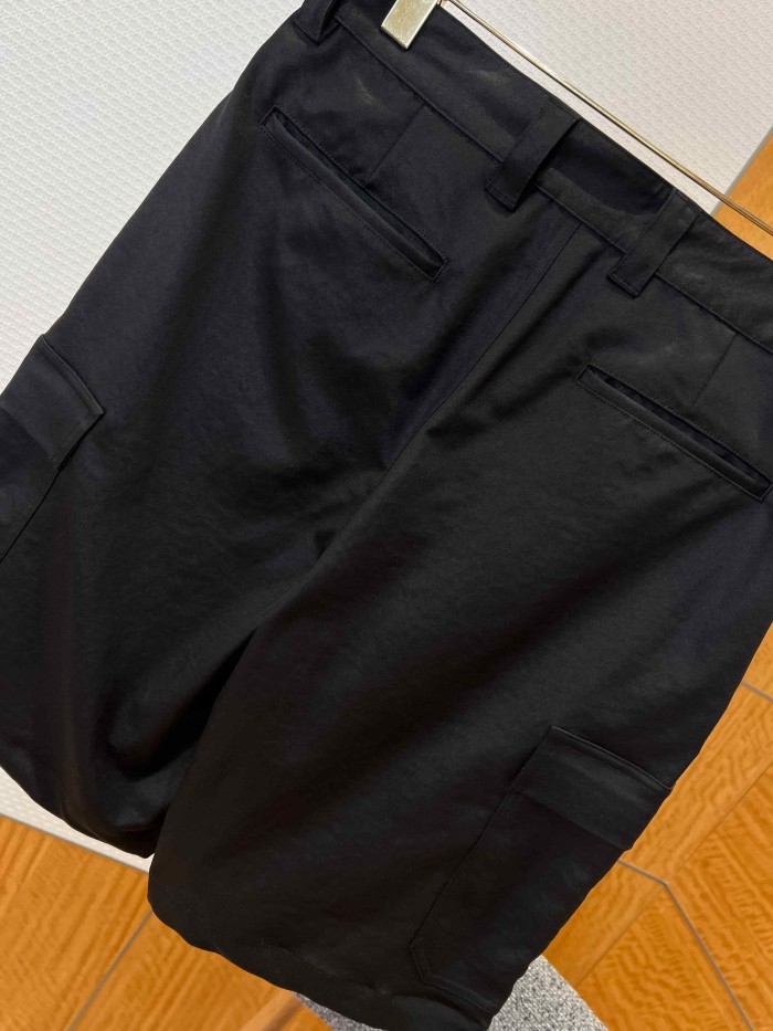 1:1 quality version Letter Embroidered Cargo Casual Straight-Fit Five-Point Shorts 2 colors 29107462