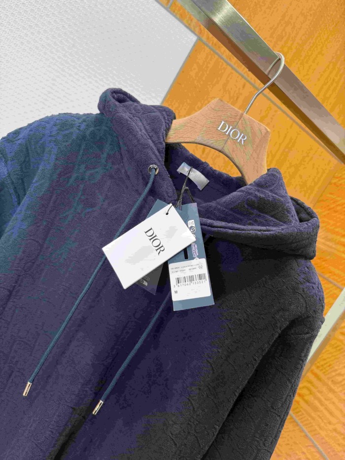 1:1 quality version All-over Jacquard Drawstring Hoodie 4 colors 29107707
