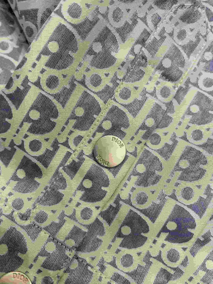 1:1 quality version All-Over Monogram Waterproof Breathable Lapel Collar Jacket 29107525