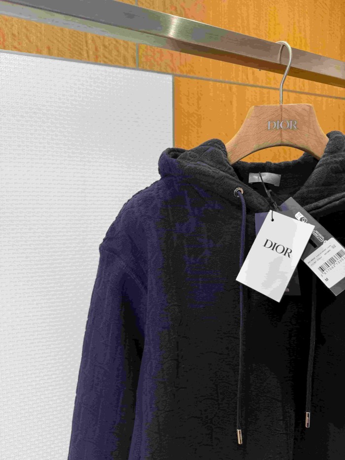 1:1 quality version All-over Jacquard Drawstring Hoodie 4 colors 29107707