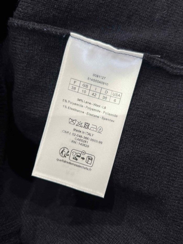 1:1 quality version All Over Jacquard Wool Drawstring Hooded Zip Knit Jacket 2 colors 29107485