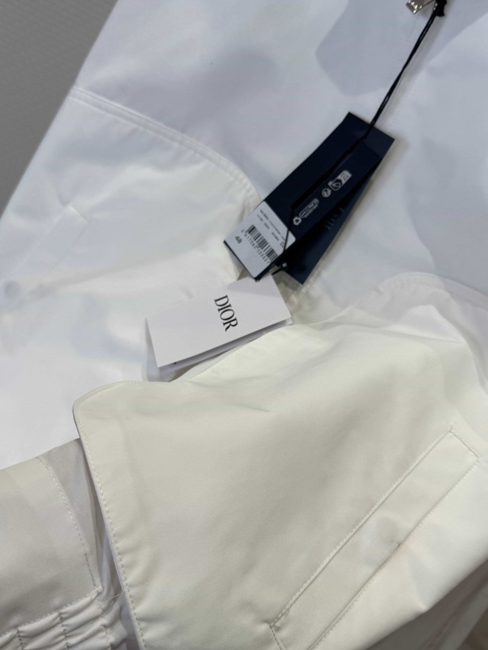1:1 quality version Cotton Gabardine Lily of the Valley Embroidered Jacket & Pants Set 29107760