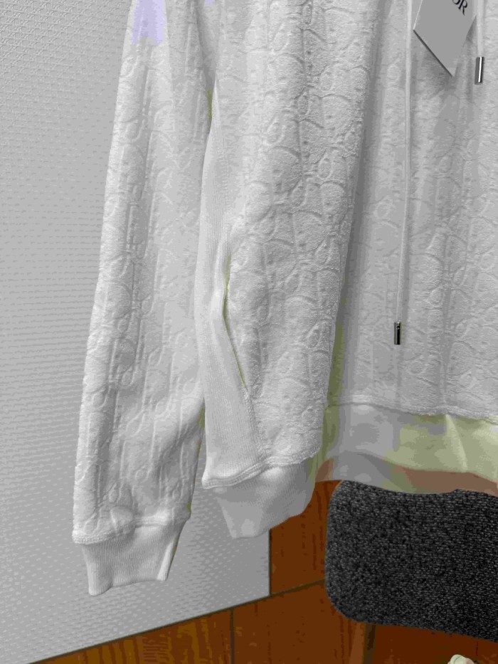 1:1 quality version All-over Jacquard Drawstring Hoodie 4 colors 29107707