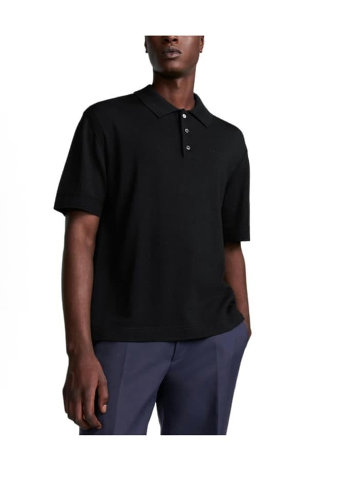 1:1 quality version Pique Cotton Logo Embroidered Short Sleeve Polo Shirt 2 colors 29107518