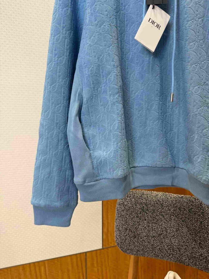 1:1 quality version All-over Jacquard Drawstring Hoodie 4 colors 29107707