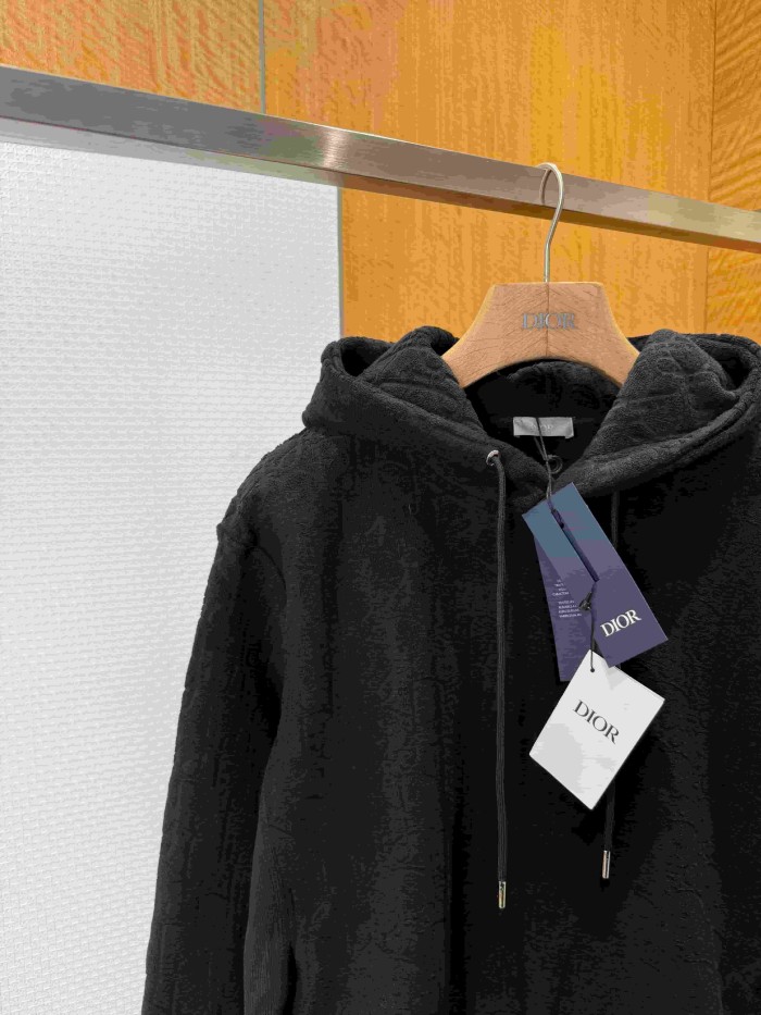 1:1 quality version All-over Jacquard Drawstring Hoodie 4 colors 29107707