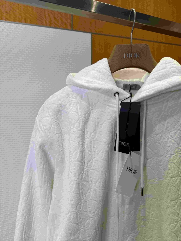 1:1 quality version All-over Jacquard Drawstring Hoodie 4 colors 29107707