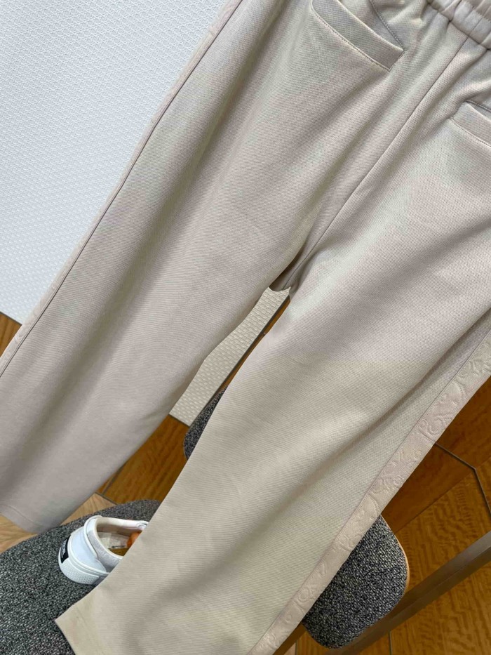 1:1 quality version CD Trim Subtle Jacquard Embroidered Stand Collar Zip Hoodie & Sweatpants Set 2 colors 29107737