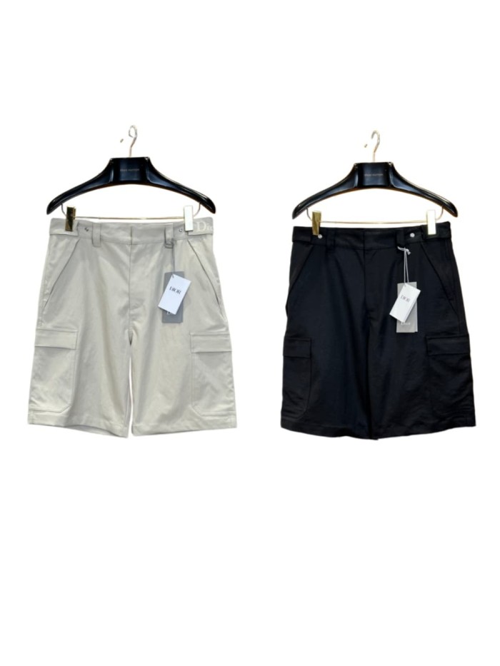 1:1 quality version Letter Embroidered Cargo Casual Straight-Fit Five-Point Shorts 2 colors 29107462