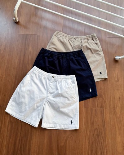 Black & White Pony Embroidered Casual Shorts 3 colors 29111778