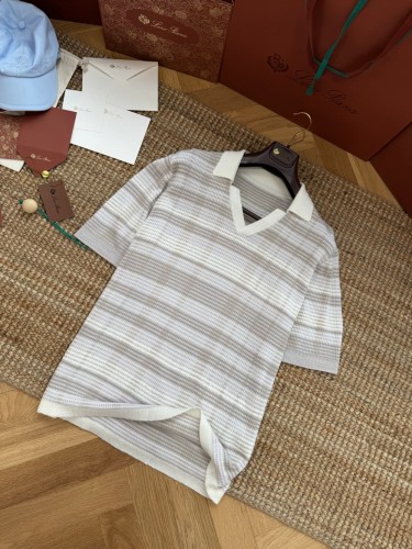 1:1 quality version ZG Striped Polo Shirt 29110844