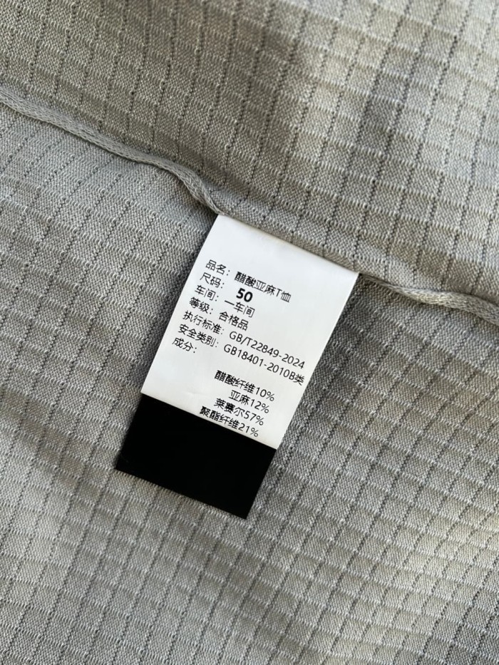 1:1 quality version Vertical Stripe Knit Polo Tee 4 colors 29111177