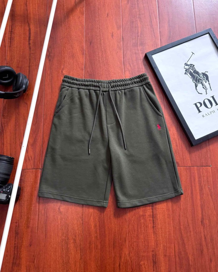 Black & Red Pony Embroidered Casual Sports Shorts 10 colors 29111776