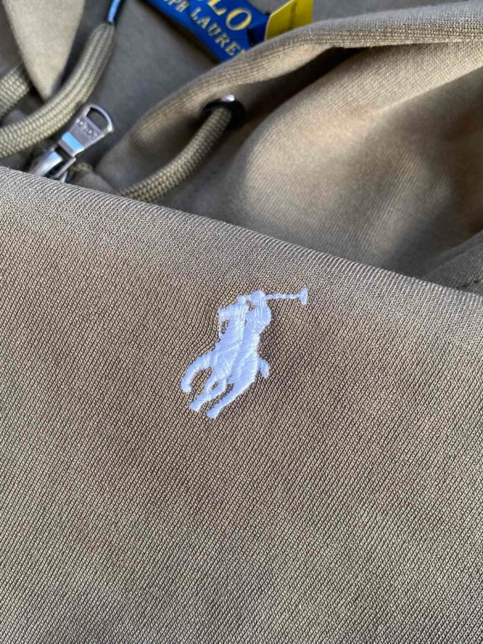 1:1 quality version Pony Embroidery Zip-Up Hoodie 4 colors 29110963