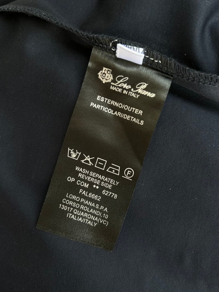 1:1 quality version Color Block Collar Half Zip Polo Shirt 2 colors 29111168