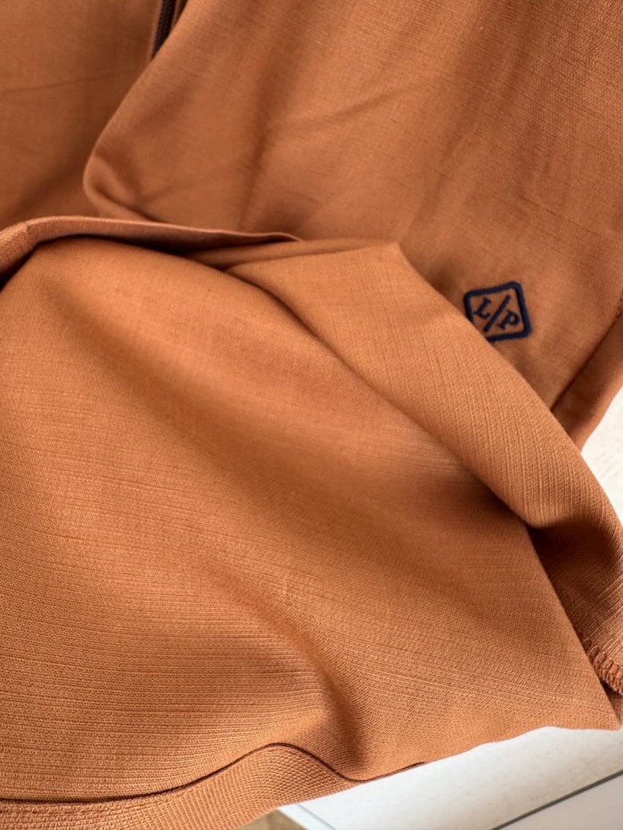 1:1 quality version Drawstring Brown Leather Buckle Embroidery Shorts 4 colors 29111027