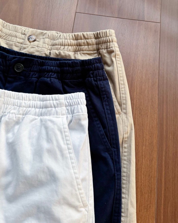 Black & White Pony Embroidered Casual Shorts 3 colors 29111778