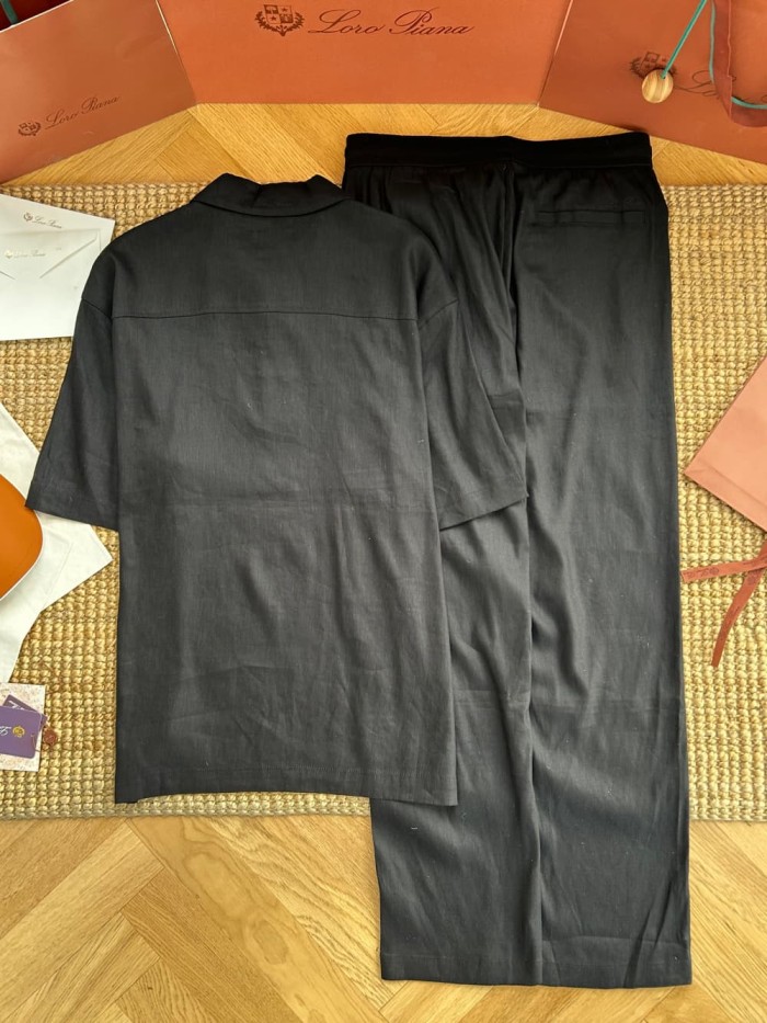 1:1 quality version Half-Zip Casual Polo Tee & Pants Set 3 colors 29111032