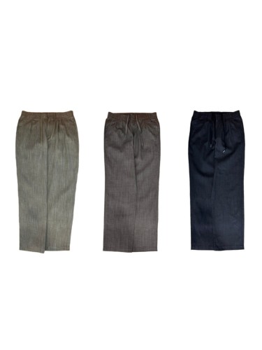 1:1 quality version Linen Blend Drawstring Casual Pants 3 colors 29110846